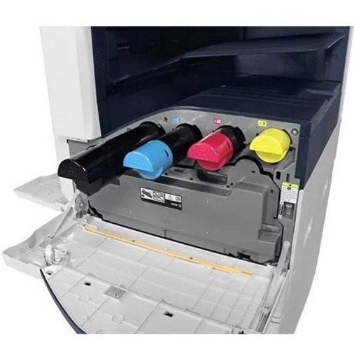 Xerox C7120/ENGS2 color multifunction printer with 2-tray module and single-pass duplex ADF — alternate view 2
