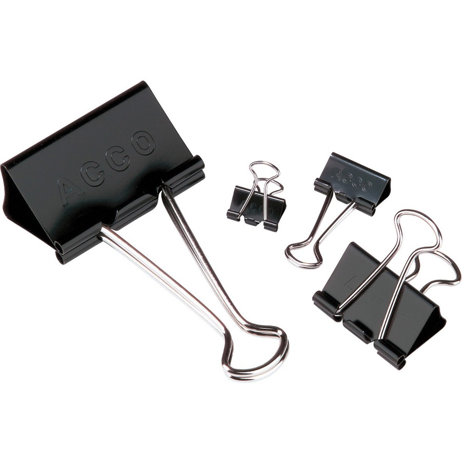 Binder Clips - Small - 3/4 wide, 3/8 capacity- 12/Pack_ CHLBC-02