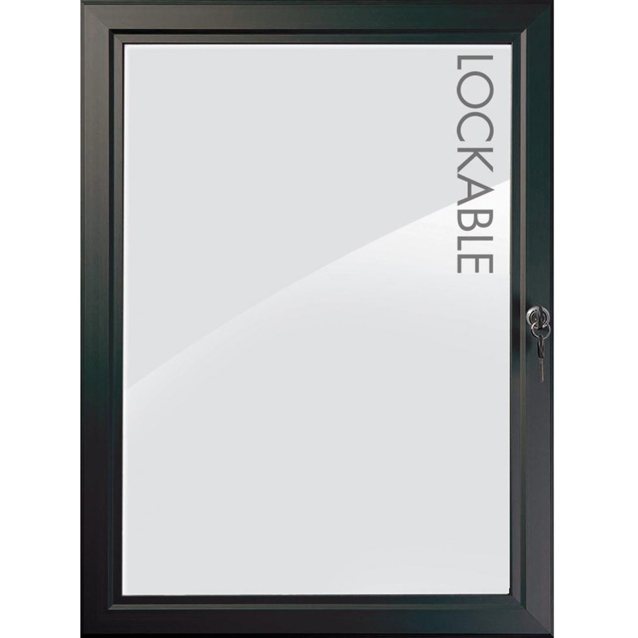 Seco Classic Snap Frame - 36 x 48 Frame Size - Rectangle - Black - 1 Each  - Aluminum - Black