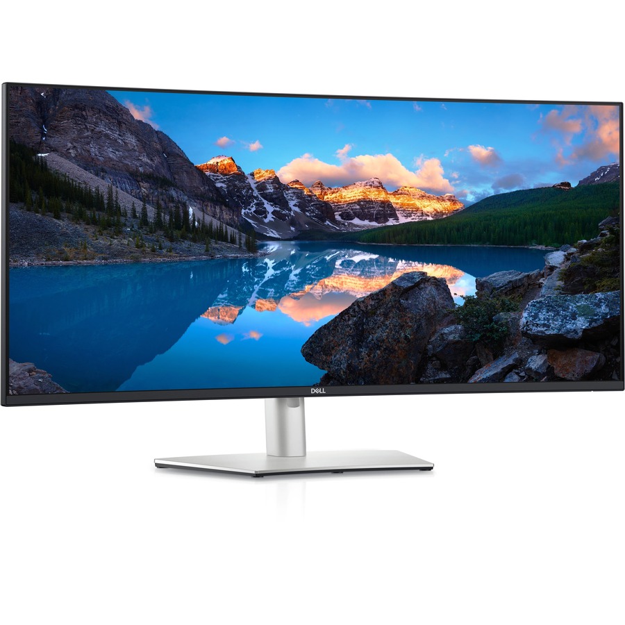 Dell UltraSharp U4021QW 40" Class 5K2K WUHD Curved Screen LCD Monitor - 21:9 - Black, Silver