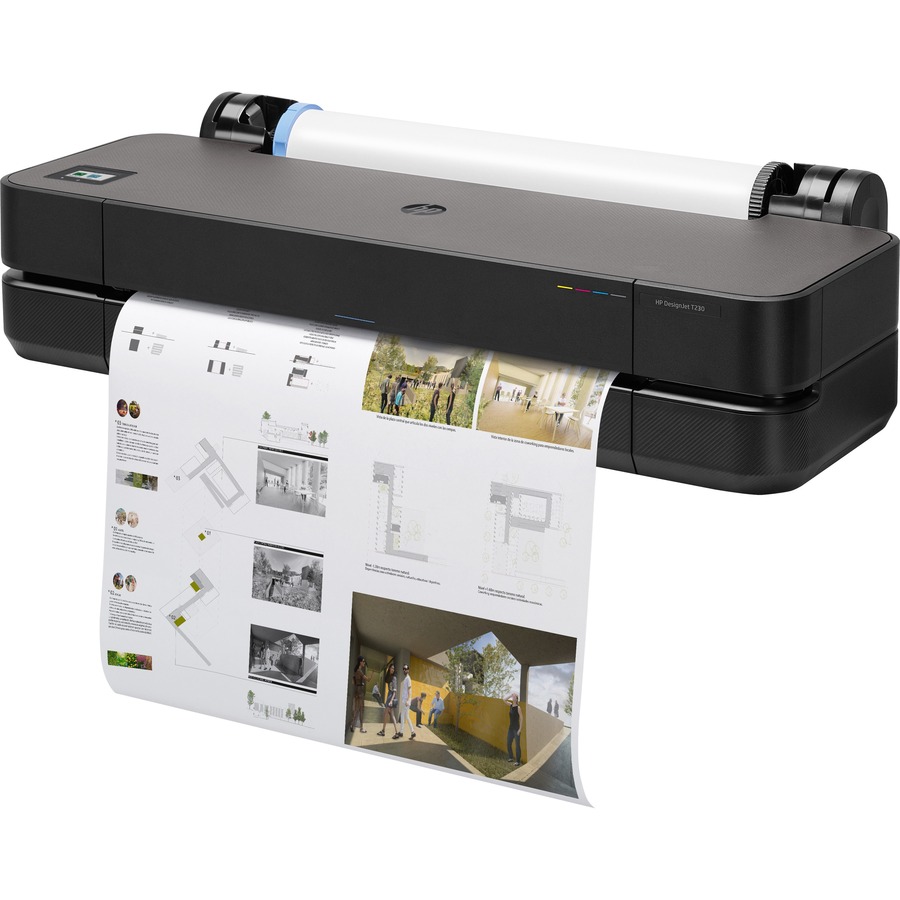 HP Designjet T230 A1 Inkjet Large Format Printer - 24" Print Width - Color