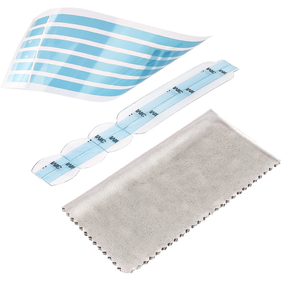 StarTech Privacy Screen Adhesive Strips & Mounting Tabs, Installation Kit for Laptop/Computer Monitor Anti-Glare Privacy Filters, TAA