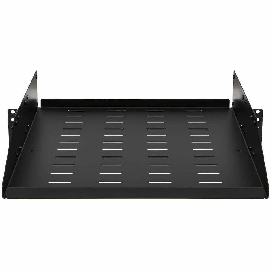 Tripp Lite by Eaton SmartRack Universal-Mount Steel Rack Shelf - 2U, Vented, 21.7 in. Deep, Holds up to 100 lb. (45 kg)
