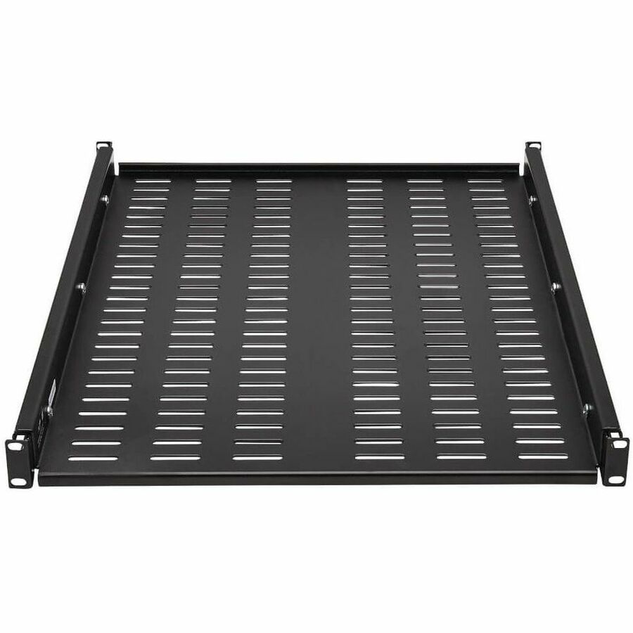 Tripp Lite by Eaton SmartRack Adjustable-Deep Steel Rack Shelf - 1U, Vented, 250 lb. (113 kg) Capacity