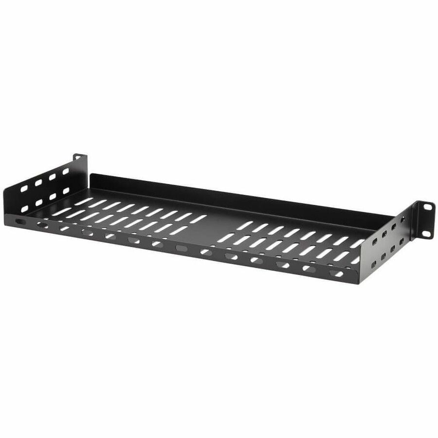 Tripp Lite by Eaton SmartRack Cantilever Fixed Steel Rack Shelf - 1U, Vented, 7 in. (17.8 cm) Deep, Holds up to 40 lb. (18 kg)