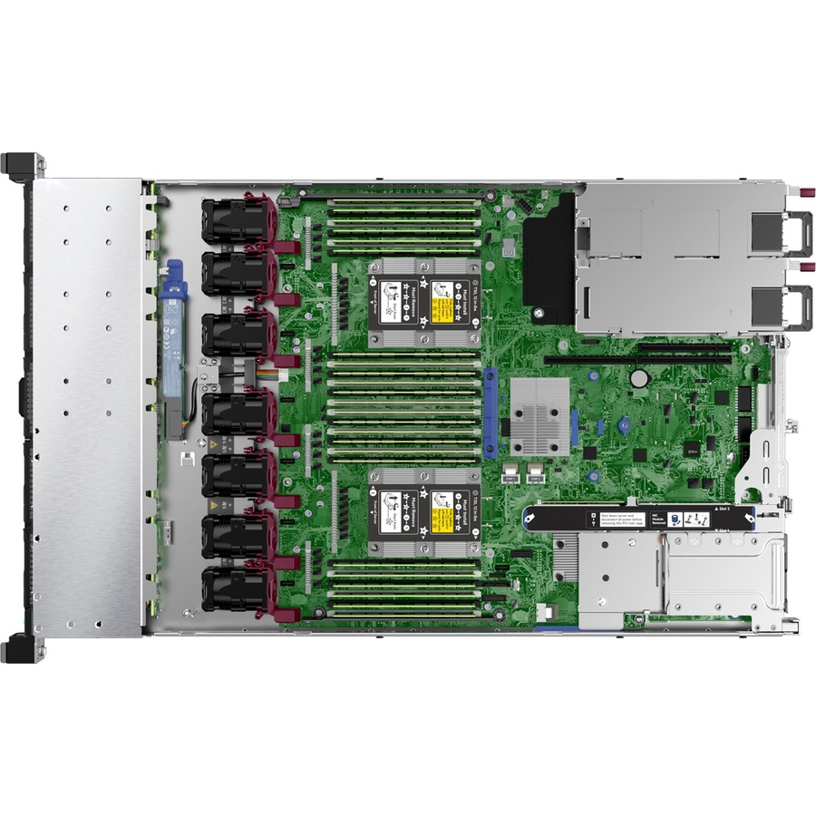 HPE ProLiant DL360 G10 1U Rack Server - 1 x Intel Xeon Silver 4208 2.10 GHz - 32 GB RAM - Serial ATA, 12Gb/s SAS Controller