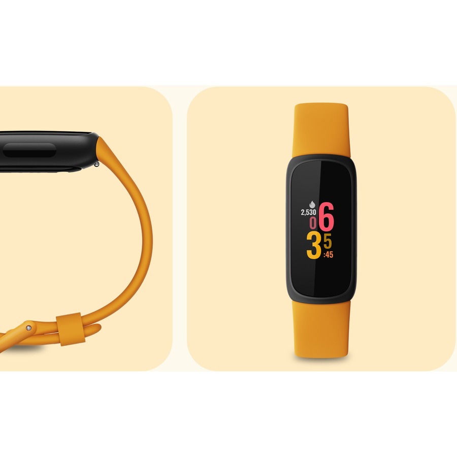 GOOGLE - FITBIT FITBIT INSPIRE 3 MORNING GLOW/BLACK — alternate view 2