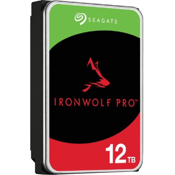 Seagate IronWolf Pro 12TB Hard Drive 3.5" Internal SATA (SATA/600)(Open Box)