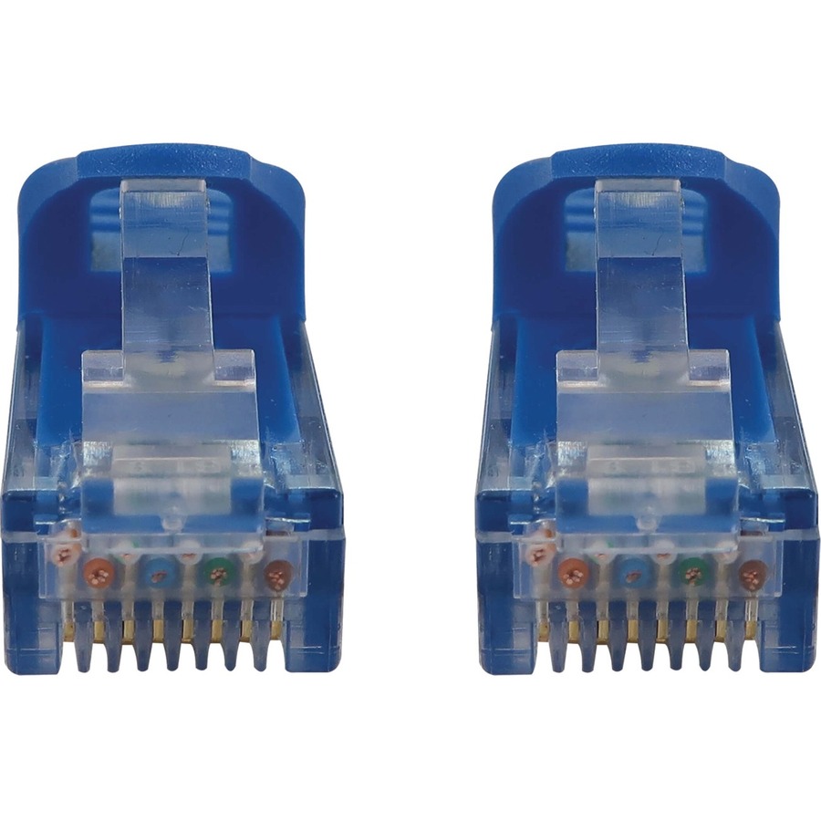 Eaton Tripp Lite Series Cat6a 10G Snagless Molded UTP Ethernet Cable (RJ45 M/M), PoE, Blue, 5 ft. (1.5 m)