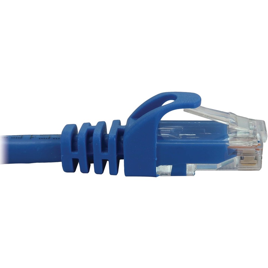 Tripp Lite by Eaton Cat6a 10G Snagless Molded UTP Ethernet Cable (RJ45 M/M), PoE, Blue, 7 ft. (2.1 m)