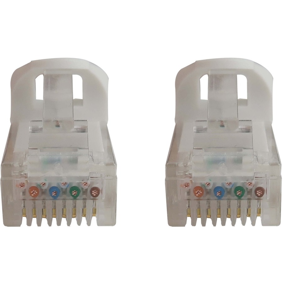Eaton Tripp Lite Series Cat6a 10G Snagless Molded UTP Ethernet Cable (RJ45 M/M), PoE, White, 20 ft. (6.1 m)