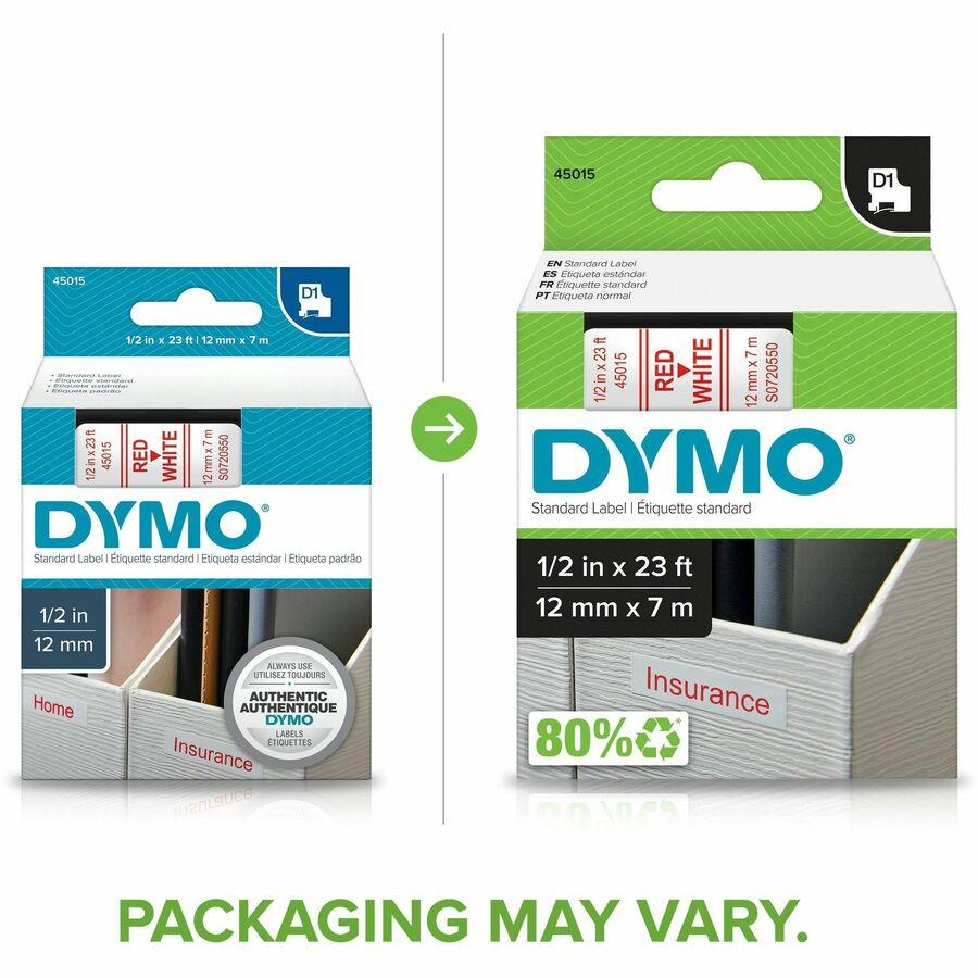 Dymo - Etiquette polyvalente 45015