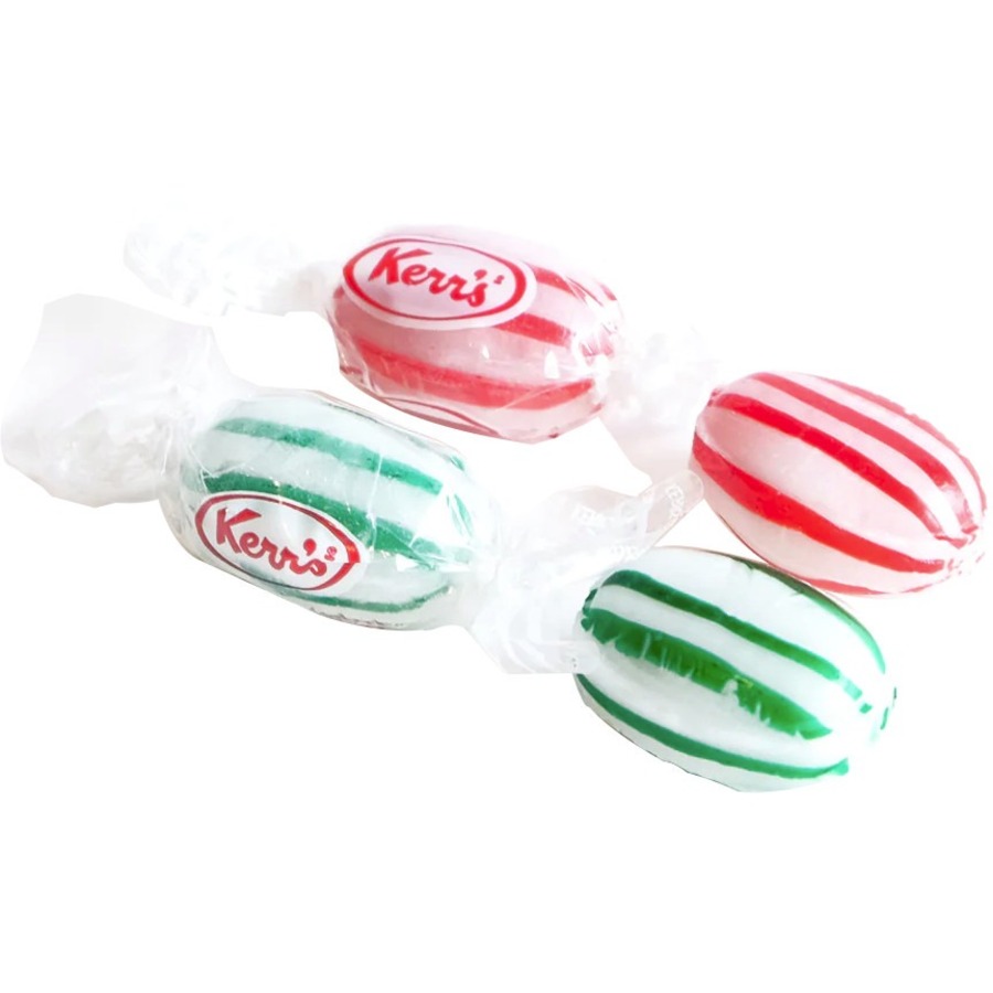 Kerr's Striped Mints 200g - No Artificial Flavor, No High Fructose Corn Syrup, Peanut-free, Gluten-free - 1 Each - Candy & Gum - KBL67013