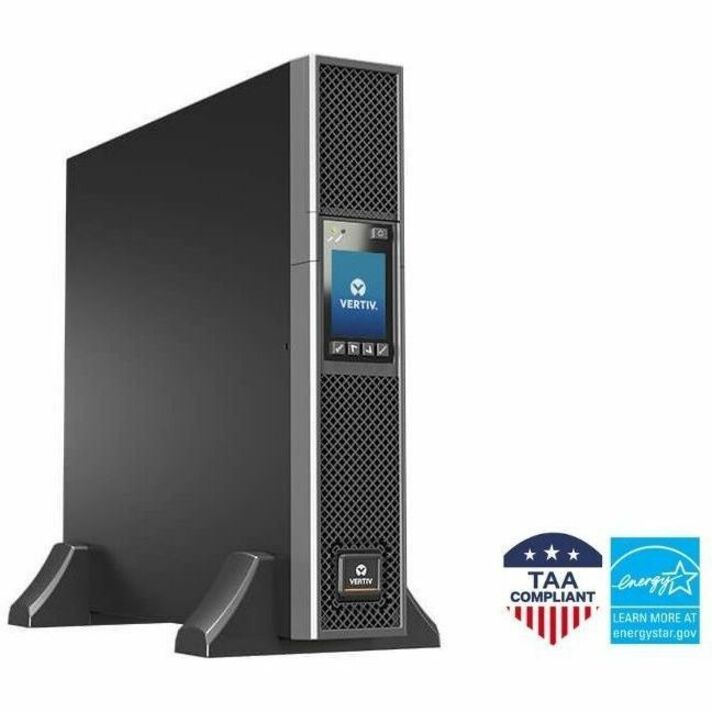 Vertiv Liebert GXT5 TAA UPS with RDU101 Card - 1500VA/1350W 120V Rack/Tower