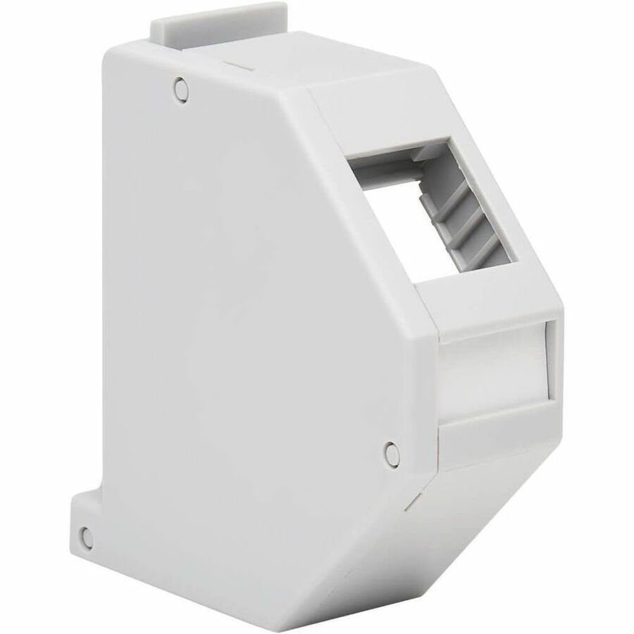 Eaton Tripp Lite Series DIN-Rail Mounting Enclosure Module for Snap-In Keystone Jacks and Couplers, Left Cover, TAA