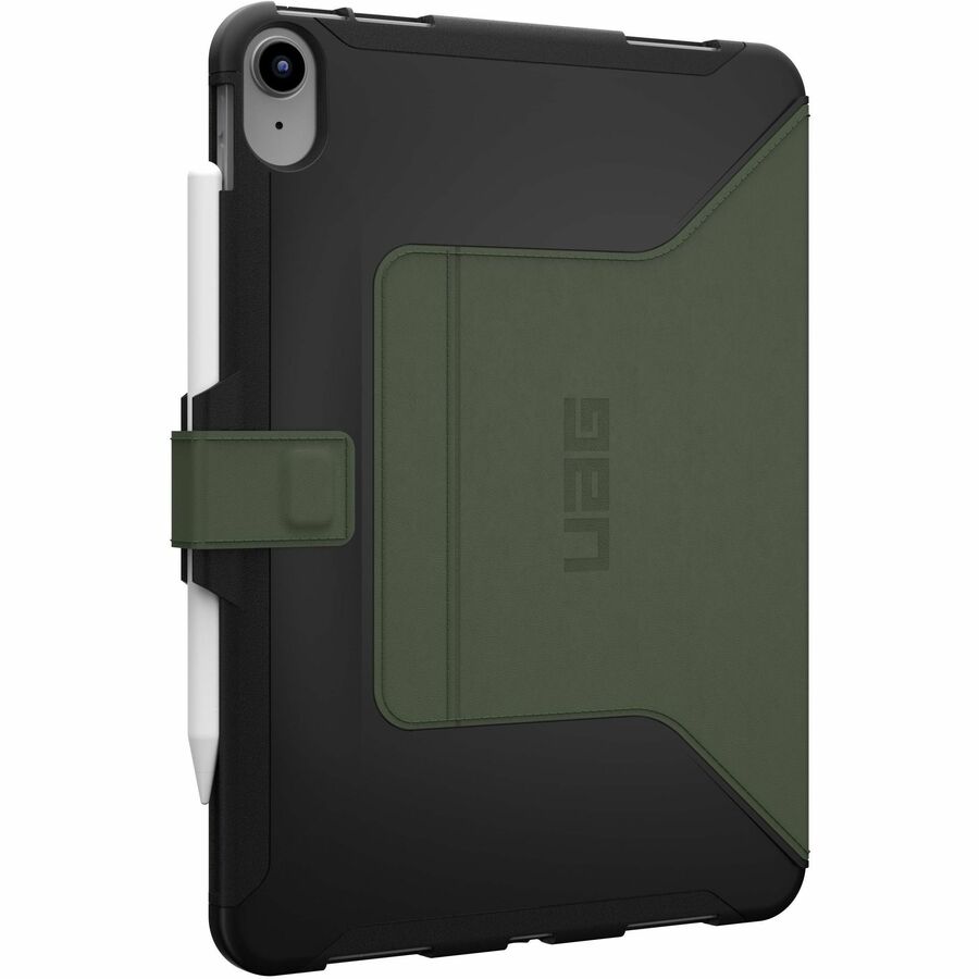 Olive Drab UAG Scout folio case for Apple iPad 11 A16 and 10.9-inch 10th Gen — alternate view 2