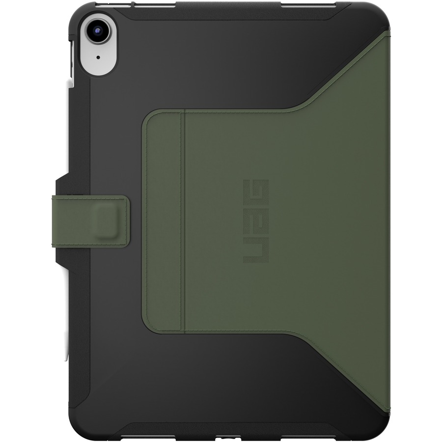 Urban Armor Gear Scout Carrying Case (Folio) for 10.9" Apple iPad (2022) Tablet - Black, Olive