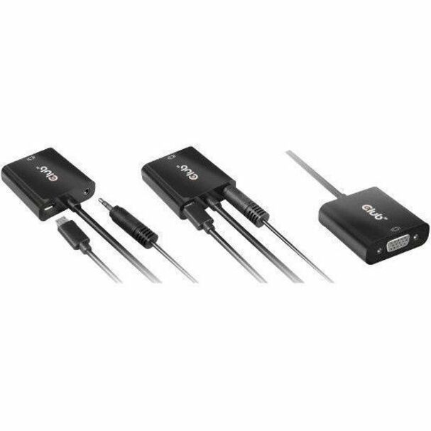 Adaptateur HDMI&trade; 1.4 vers VGA avec audio M/F - Club 3D