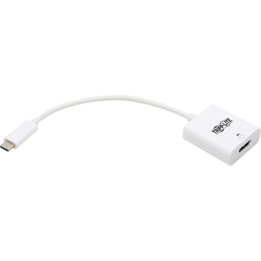 Tripp Lite by Eaton USB-C to HDMI Adapter (M/F) - 8K, HDR, 4:4:4, HDCP 2.3, White