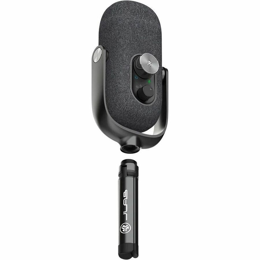 JLab JBuds Talk USB microphone in black for desktop voice communication — alternate view 2