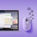 Logitech POP Wireless Mouse with Customizable Emoji - Wireless - Bluetooth - Cosmos - Scroll Wheel