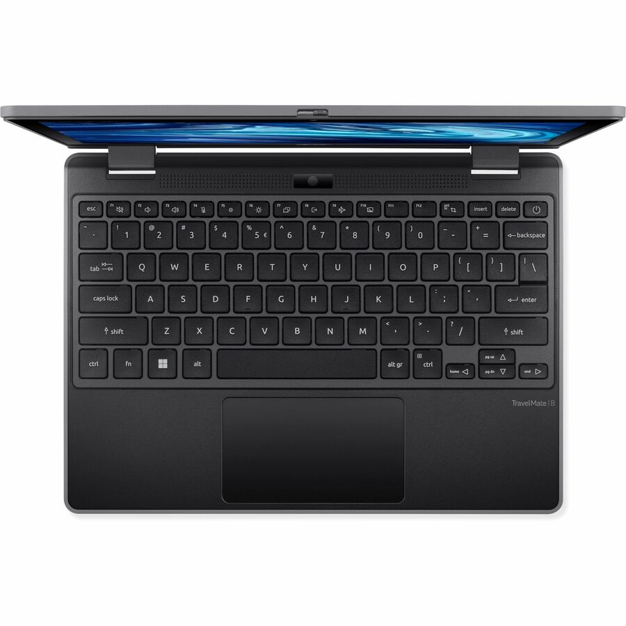 Acer TravelMate Spin B3 B311RN-33 TMB311RN-33-C0JS 11.6" Touchscreen Convertible 2 in 1 Notebook - WXGA - Intel N100 - 4 GB - 128 GB SSD - English Keyboard - Black