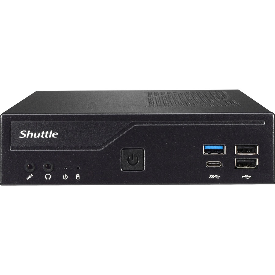 Shuttle XPC slim DH610 Barebone System - Slim PC - Socket LGA-1700 - 1 x Processor Support