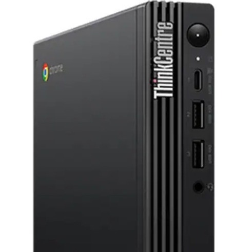 Lenovo ThinkCentre M60q 12C60006US Chromebox - Intel Celeron 7305 - 4 GB - 64 GB Flash Memory Capacity - Tiny - Black