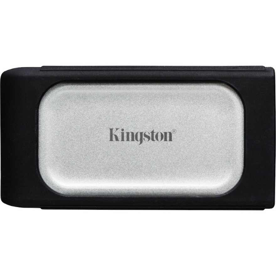 Kingston XS2000 500 GB Portable Solid State Drive - External - Gray - USB 3.2 (Gen 2) - 300 TB TBW - 2000 MB/s Maximum Read Transfer Rate - 5 Year Warranty - 1 Pack = KIN831316