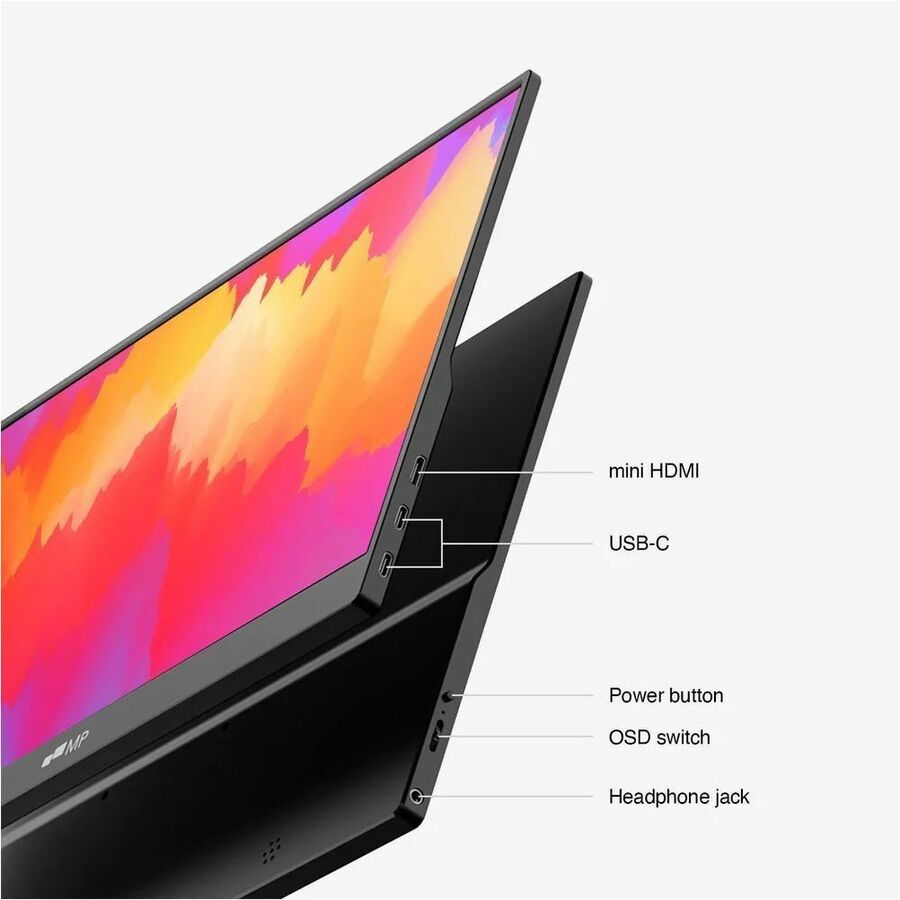 Mobile Pixels Fold 16" Class Full HD LCD Monitor - 16:9 - 15.6" Viewable - 1920 x 1080