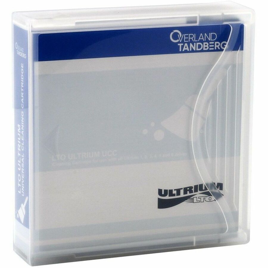 Overland-Tandberg LTO Universal Cleaning Cartridge, Includes Barcode Labels - 5 Pack