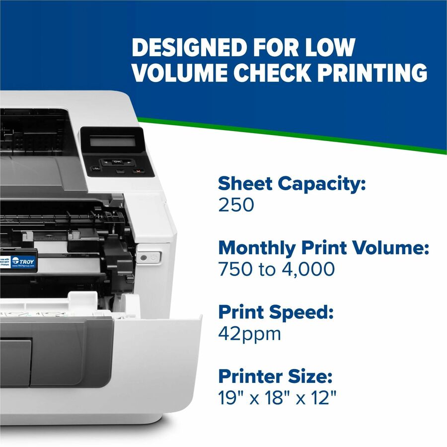 Troy 4001n Laser Printer - Monochrome