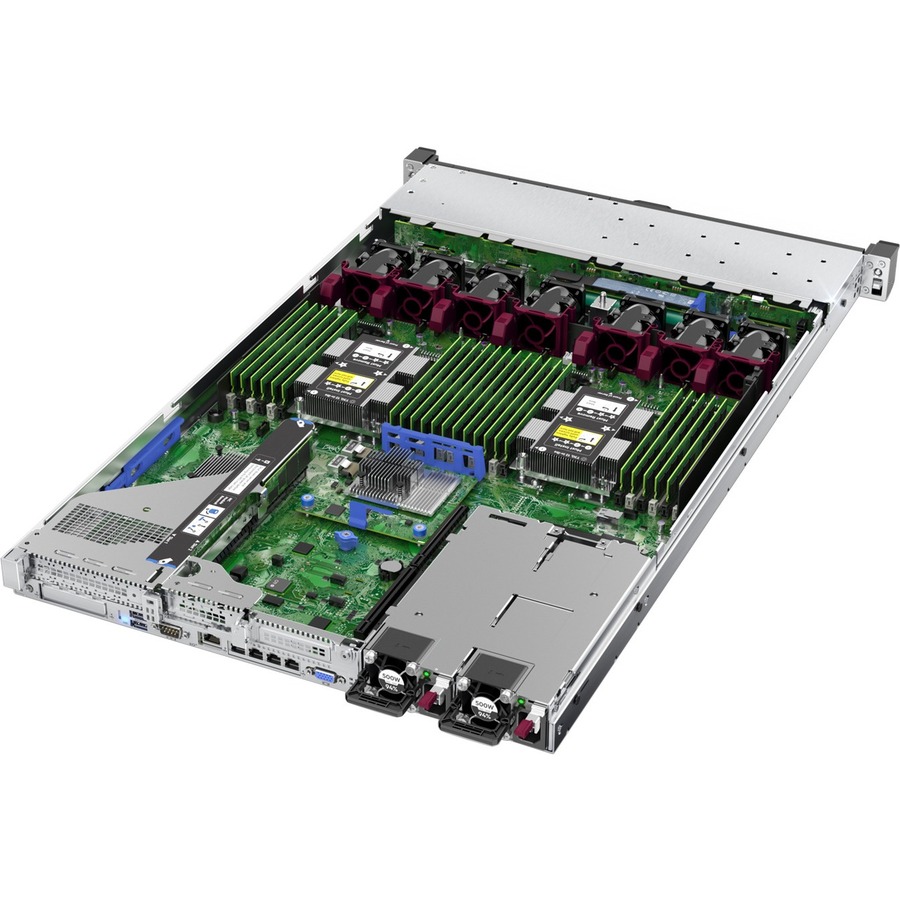 HPE ProLiant DL360 G10 1U Rack Server - 1 x Intel Xeon Silver 4208 2.10 GHz - 64 GB RAM - 960 GB SSD - (2 x 480GB) SSD Configuration - Serial ATA/600 Controller