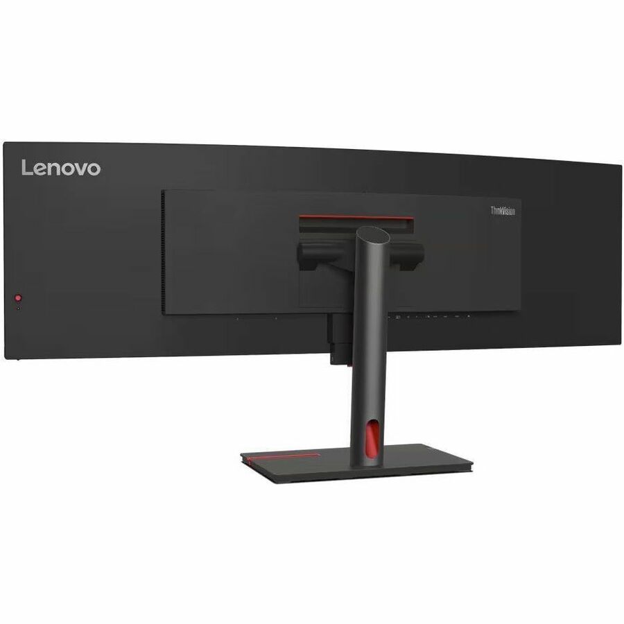 Lenovo ThinkVision P49W-30 49" Class Dual Quad HD (DQHD) Curved Screen LED Monitor - 32:9 - Raven Black