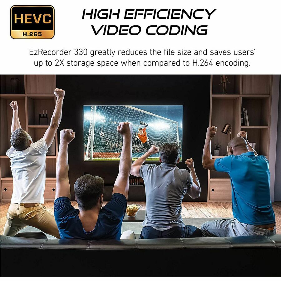 Avermedia Ezrecorder 330 Capture ER330 dedicated video capture device for streaming and content creation — alternate view 2