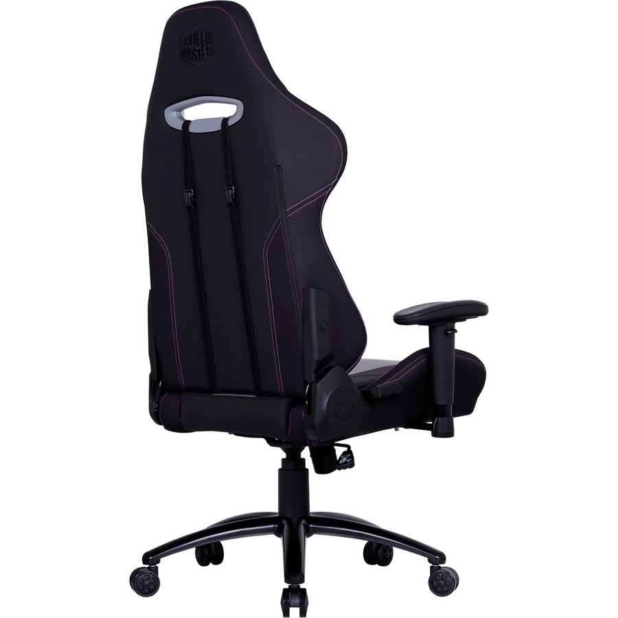 Cooler Master Caliber R3 Gaming Chair - For Gaming - Synthetic PU Leather, Steel - Black