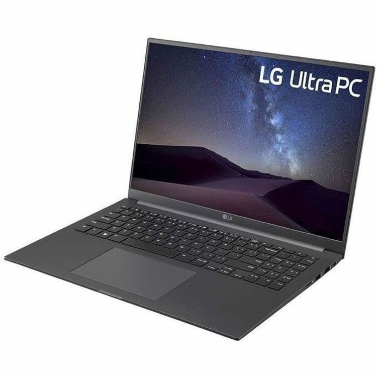 LG Ultra PC 16U70R-N.APC5U1 16" Notebook - WUXGA - AMD Ryzen 5 7530U - 16 GB - 512 GB PCI Express NVMe 3.0 SSD - Charcoal Gray