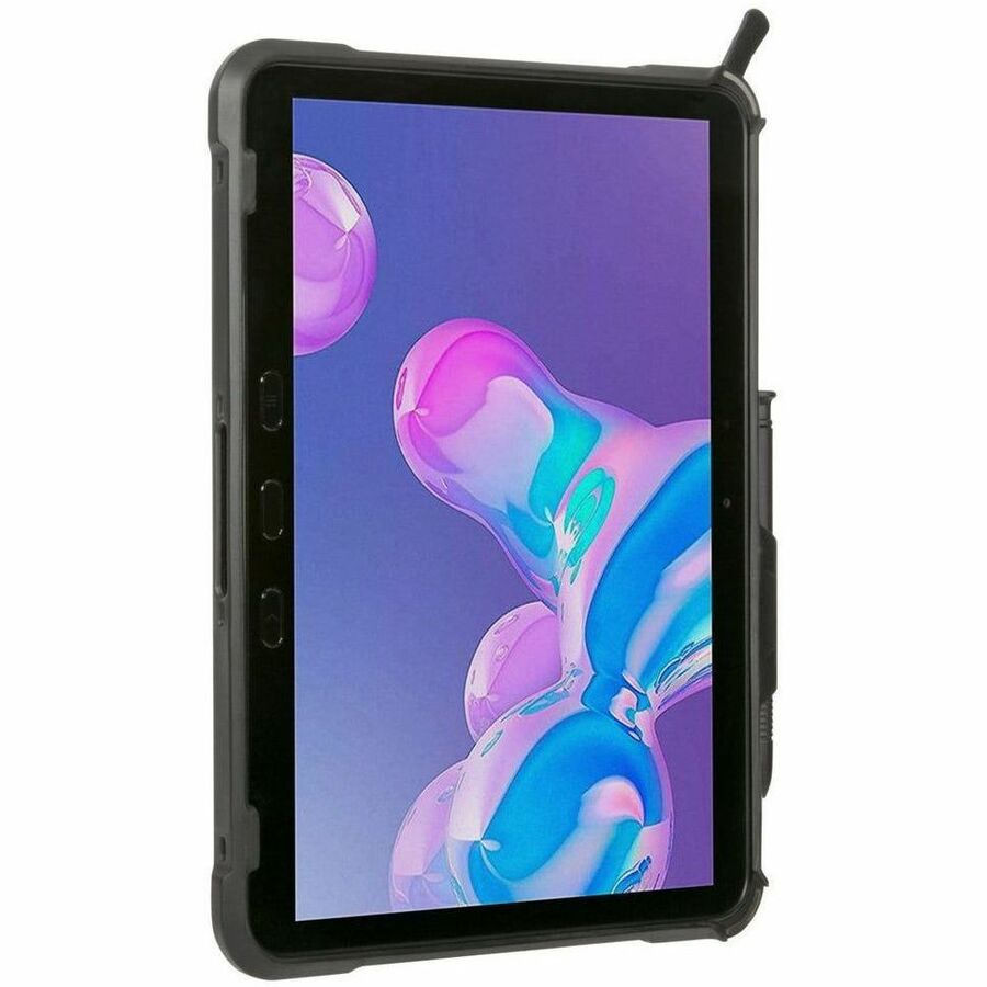 Targus Field-Ready THD933USZ Keyboard/Cover Case Samsung Galaxy Tab Active4 Pro Tablet - Black - TAA Compliant