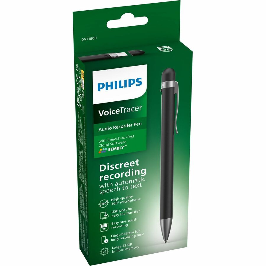 Enregistreur vocal DVT1600 - Philips