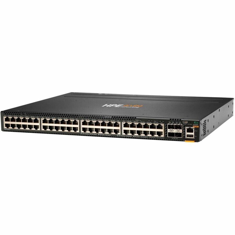 Aruba CX 6300M 48p 1GbE 4p SFP56 Power-to-Port 2 Fan Trays 1 PSU Bundle