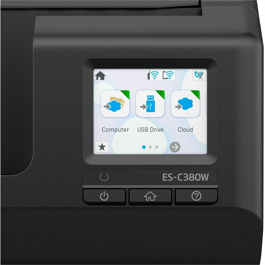 Epson WorkForce ES-C380W Sheetfed Scanner - 600 dpi Optical