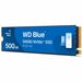 WD Blue SN580 500GB M.2 NVMe PCI-E Gen 4.0 Read:4000 MB/s Write:3600 MB/s Solid State Drive (WDS500G3B0E)