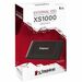 Kingston XS1000 1TB USB 3.2 Gen.2 Type C , Up to 1050MB/s Read, 1000MB/s write External Solid State Drive (SXS1000/1000G)