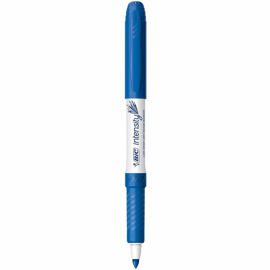 BIC Valleda Grip/Great Erase Whiteboard Marker - Fine Marker Point - Black, Blue, Red, Green Alcohol Based Ink - 6 / Pack - Dry Erase Markers - BICGDEP61