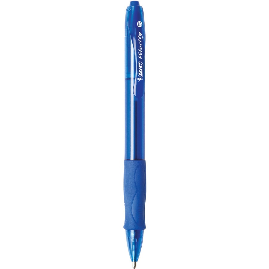 BIC Velocity Bold Retractable Ball Pen, Blue, 36 Pack - 1.6 mm Pen Point Size - Retractable - Blue - 36 Pack = BIC805003