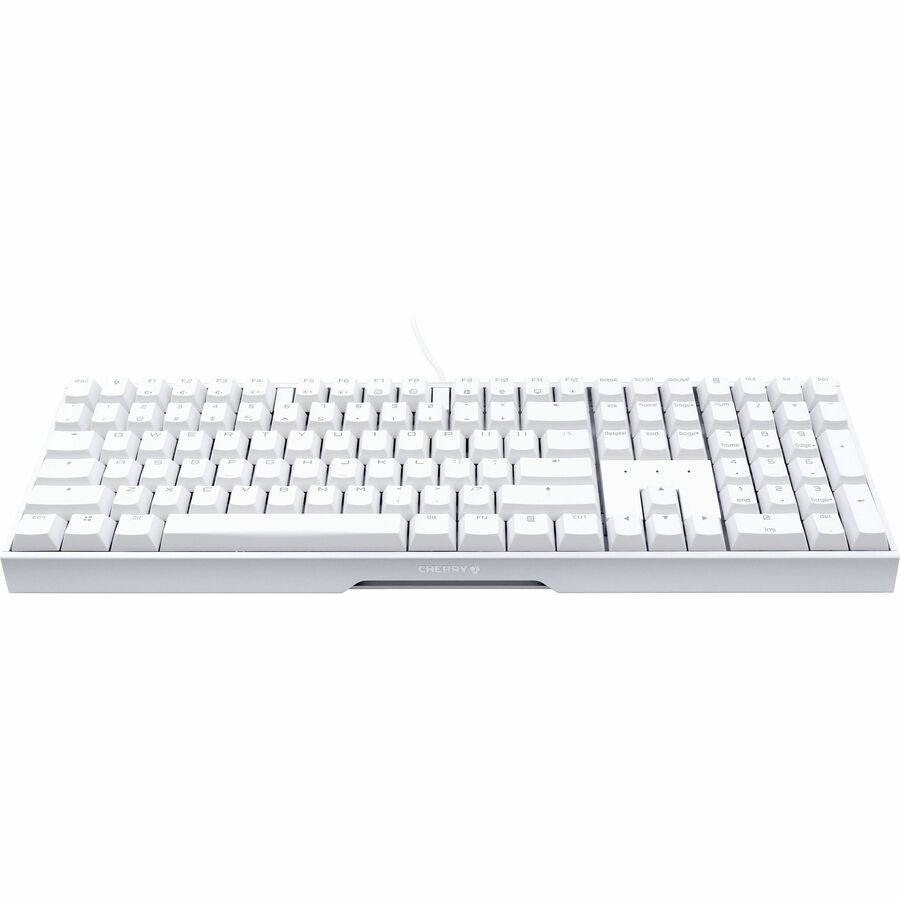 CHERRY MX 3.0S Wired RGB Keyboard, MX BROWN SWITCH, For Office And Gaming, White