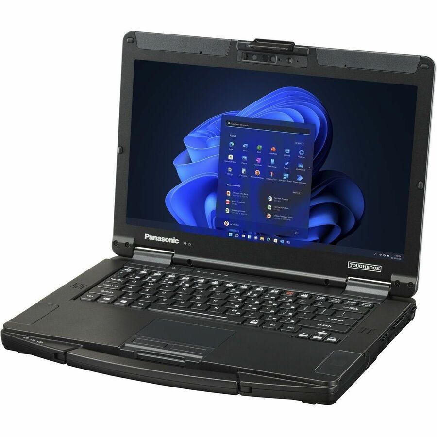 Panasonic TOUGHBOOK FZ-55 FZ-55J2601BM 14" Touchscreen Semi-rugged Notebook - Full HD - Intel Core i5 13th Gen i5-1345U - vPro Technology - 16 GB - 512 GB SSD