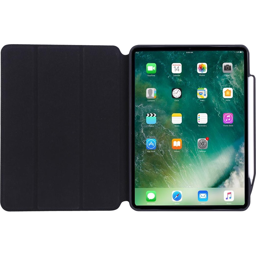 NutKase Carrying Case (Folio) for 11" Apple iPad Pro Tablet - Black