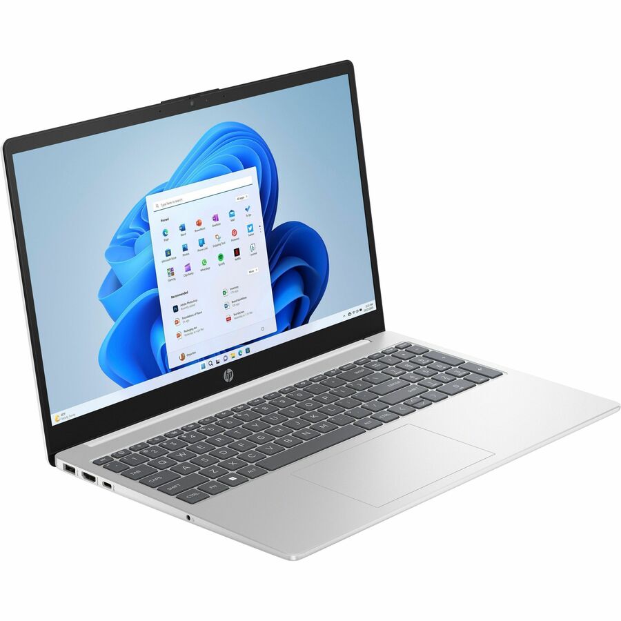 Refurbished HP Laptop 15-fd0013ca in diamond white and natural silver with 15.6-inch display — alternate view 2