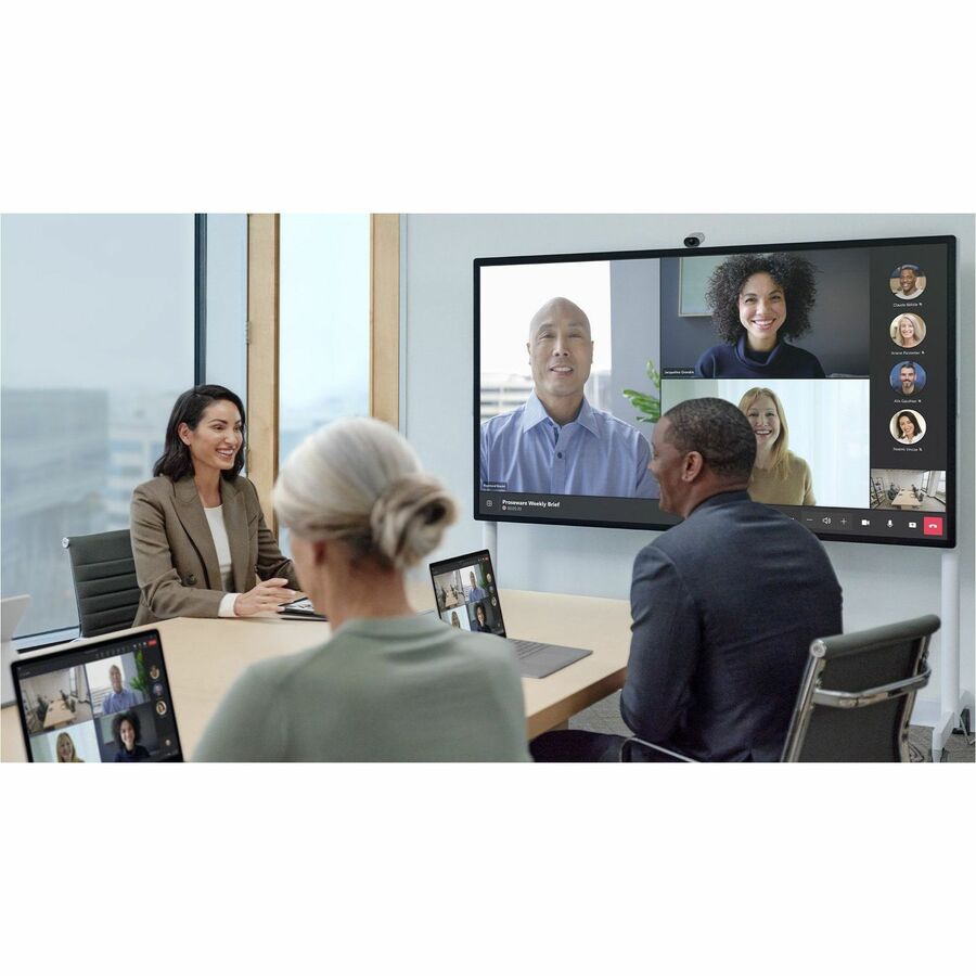 Microsoft Surface Hub 3 85 in TAA demo collaboration display for large-room video conferencing — alternate view 2